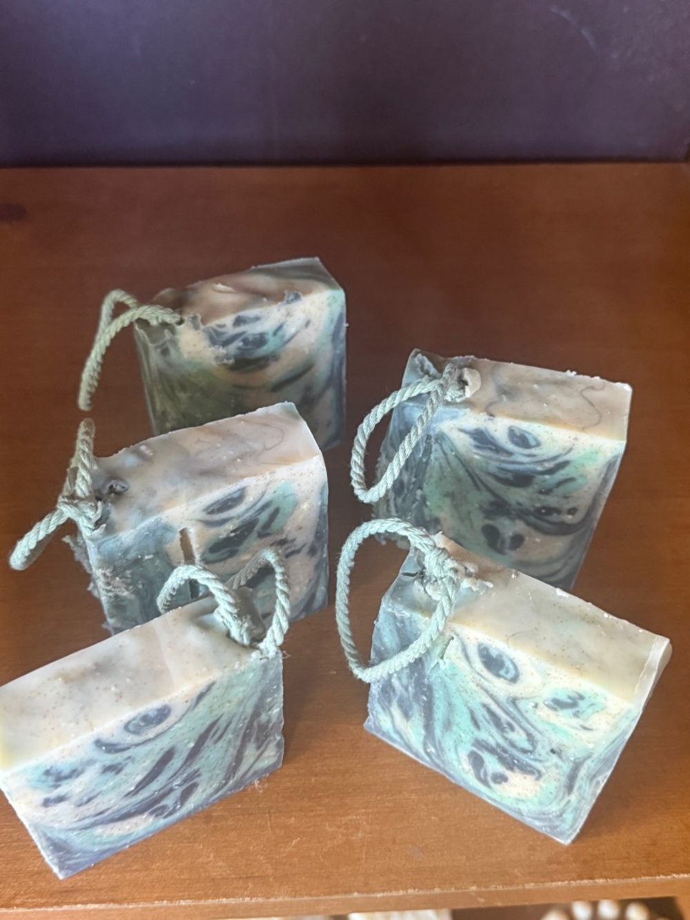 Calm Woods Goat Milk Soap- Hand Crafted - Picture 2 of 3